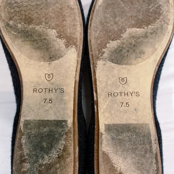 ROTHY’S The Merino Tassel Loafer Black Diamond - Limited Edition - Picture 8 of 14